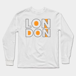 London creative typography Long Sleeve T-Shirt